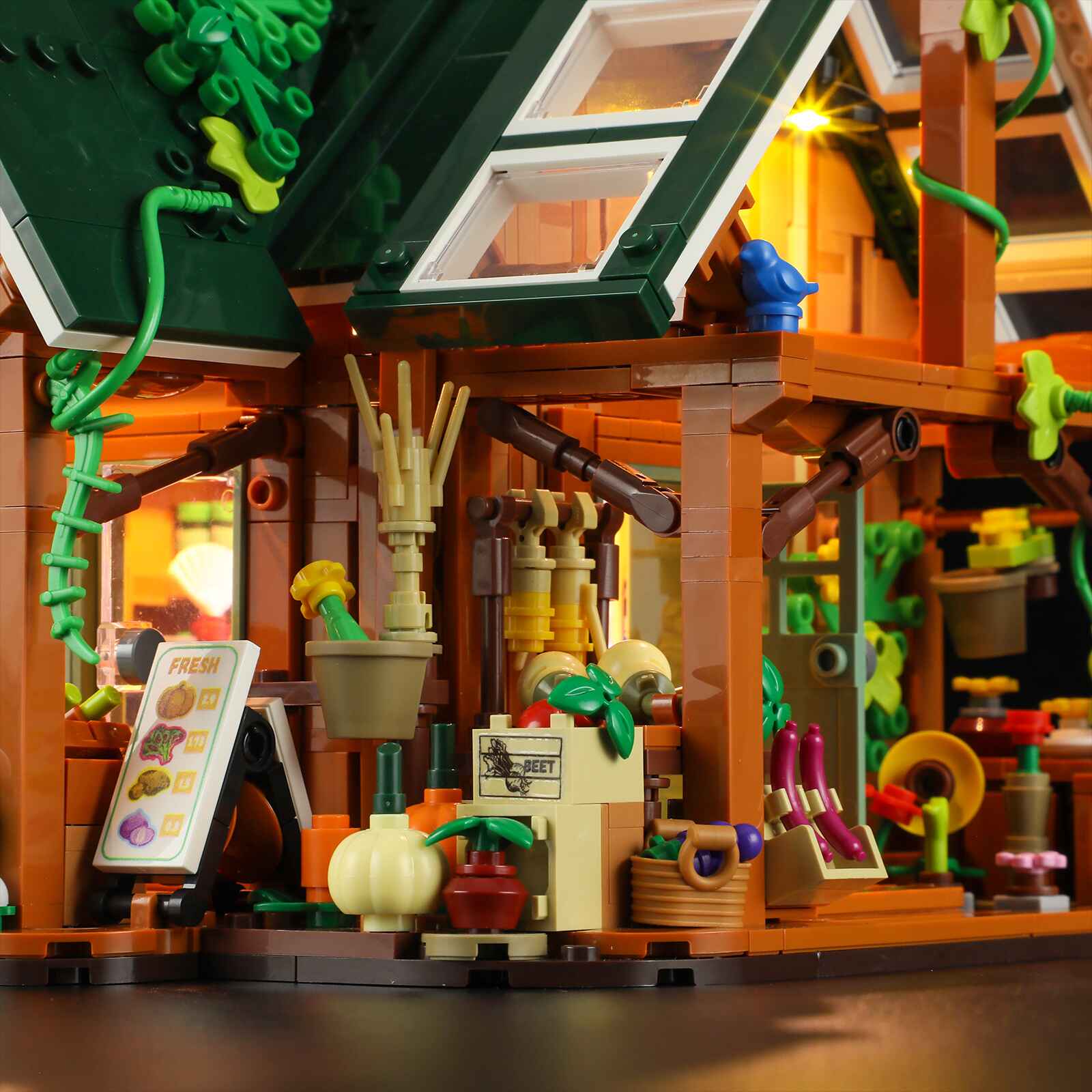 Farm Store 1523PCS - Happy Brick Land 