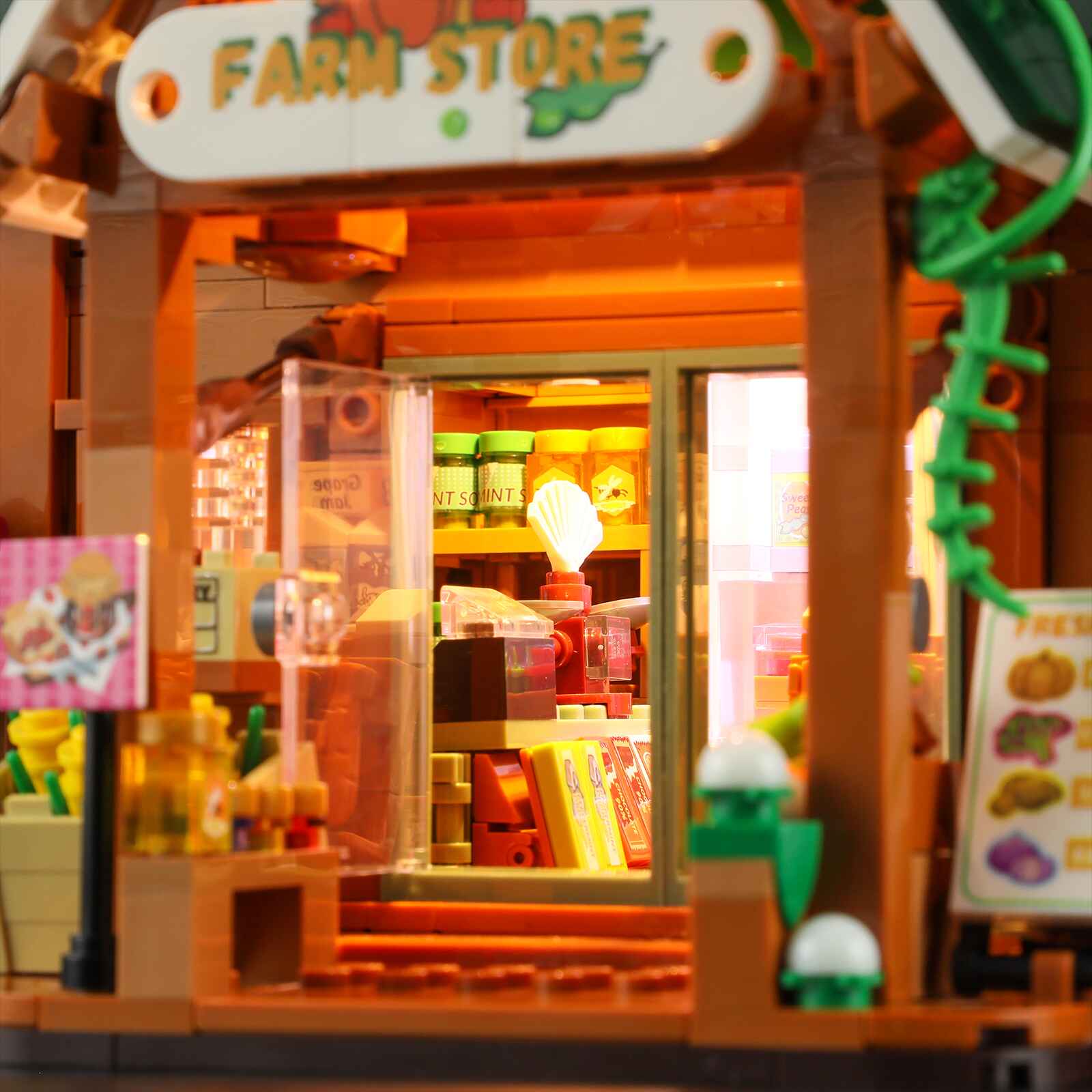 Farm Store 1523PCS - Happy Brick Land 