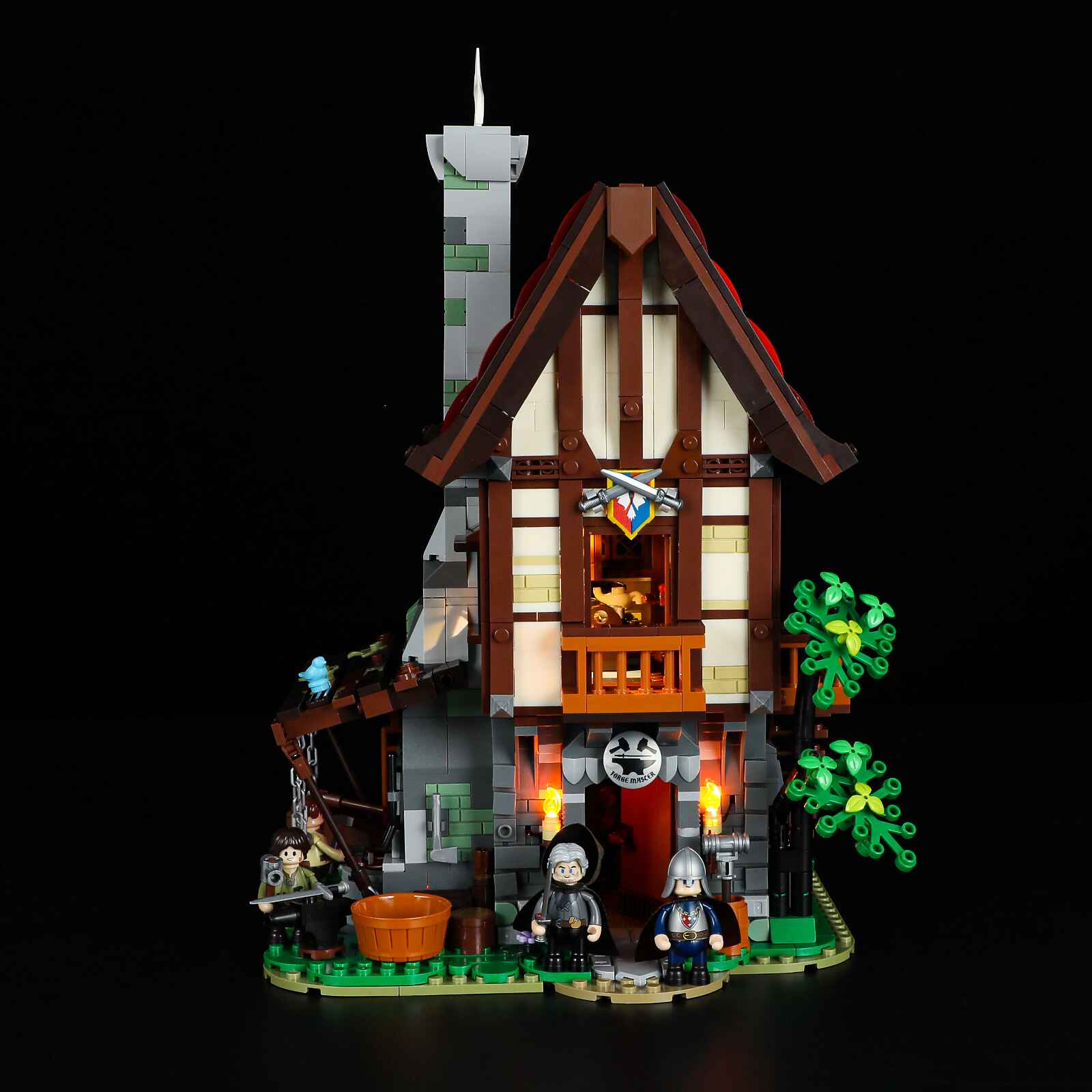 Forge House 1595PCS - Happy Brick Land