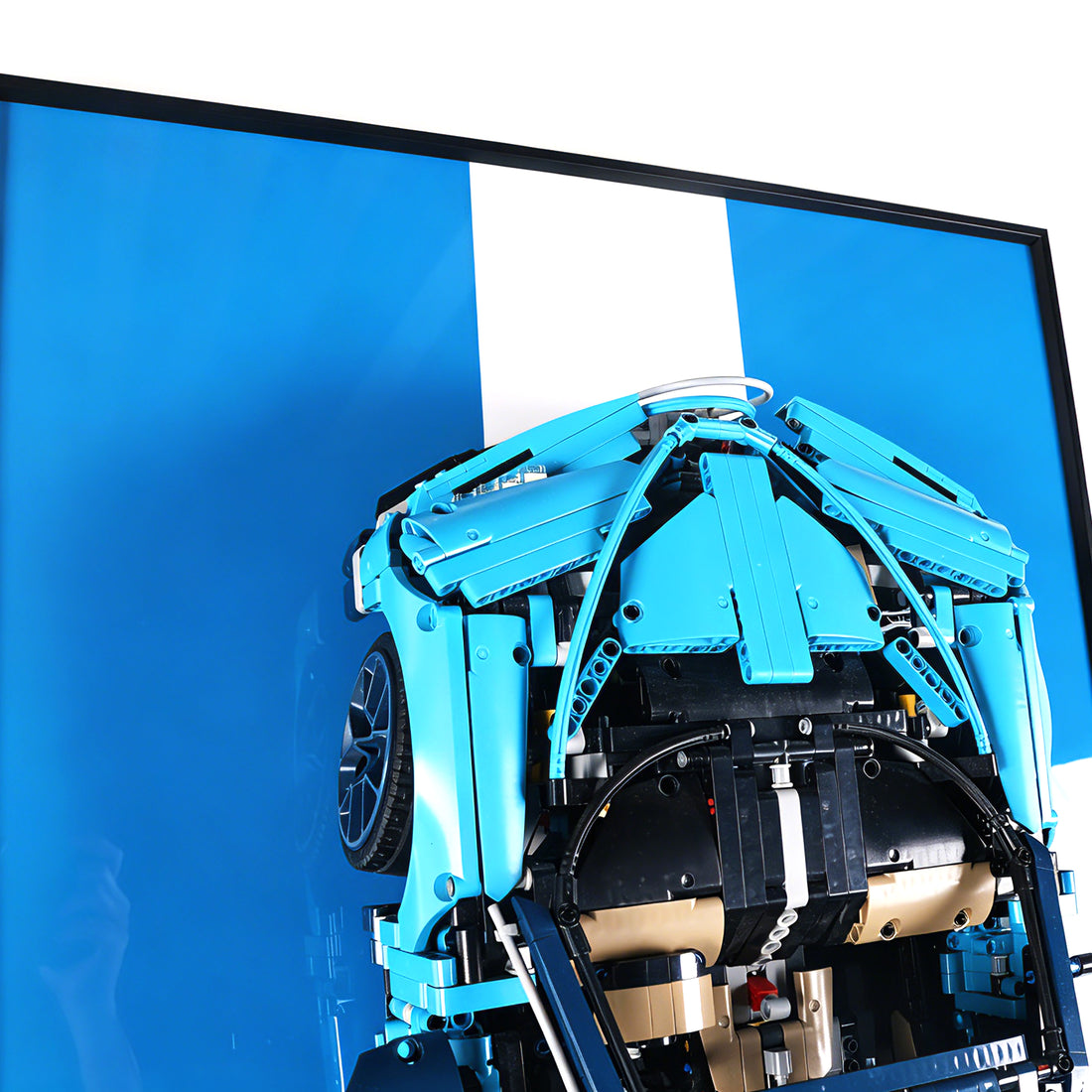 Wall Mount Display Frame for Supercar Model 42083