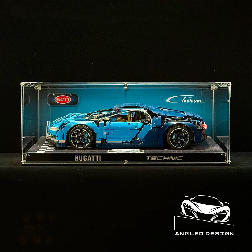 Modular Display Case for Bugatti Chiron - 42083