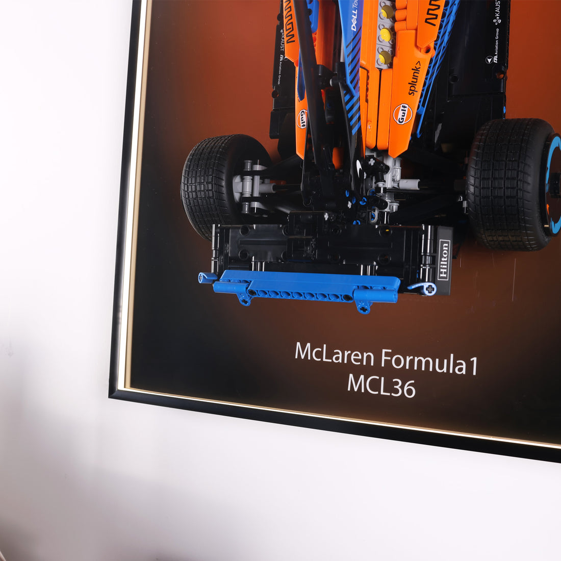 Wall Mount Display Frame for McLaren MCL36 F1® Car 42141