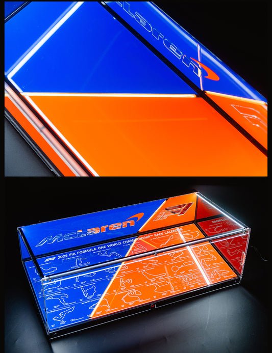 LED Display Case for F1 McLaren Racing Car 42141 | Happy Brick Land
