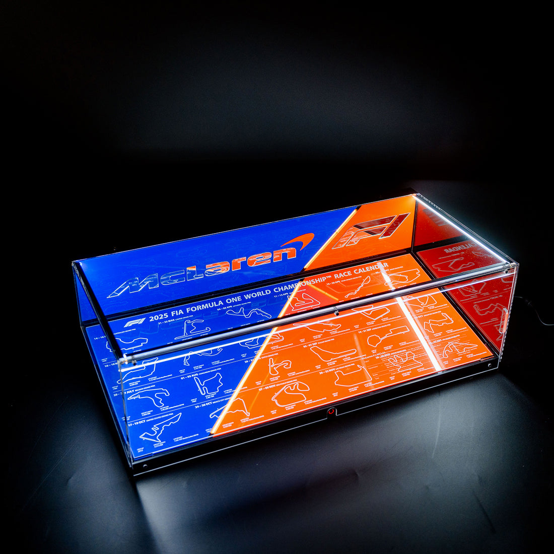LED Display Case for F1 McLaren Racing Car #42141