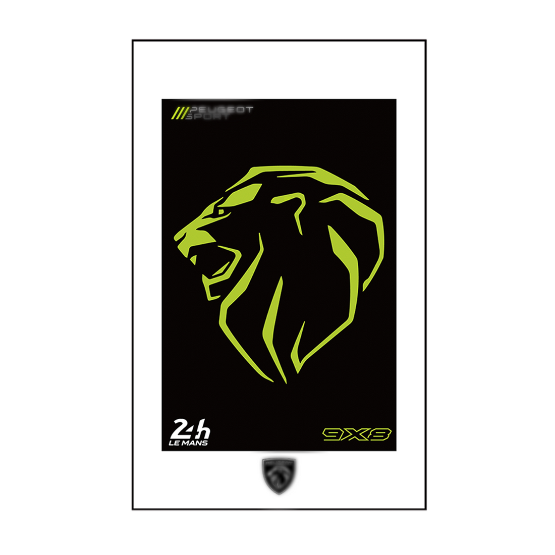 Wall Mount Display Frame for Technical Hypercar Model 42156