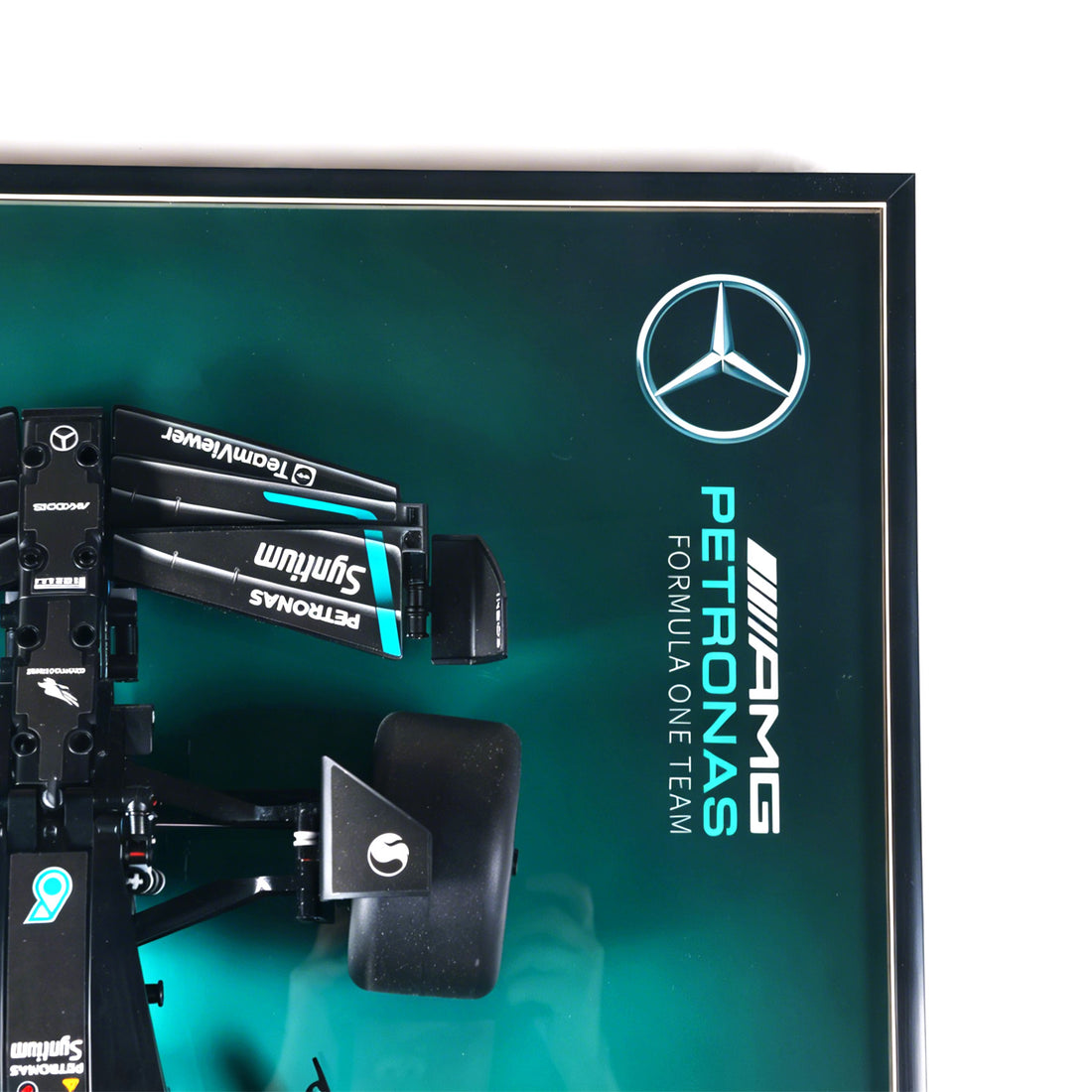 Wall Mount Display Frame for Formula 1 Racing Car Model AMG 42171