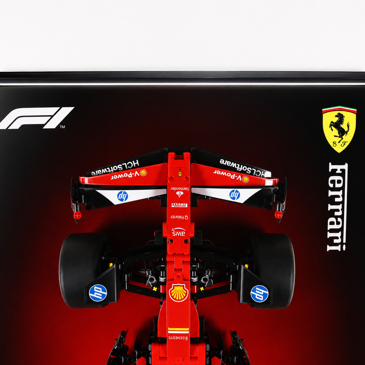 Formula Frame Wall Mount Display Frame for Formula 1 Racing Car Model SF-24 42207 ...