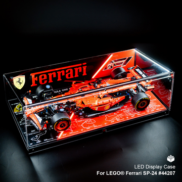 LED Acrylic Display Case for F1 SF-24 #42207