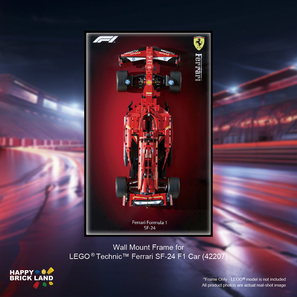 Formula Frame Wall Mount Display Frame for Formula 1 Racing Car Model SF-24 42207 ...