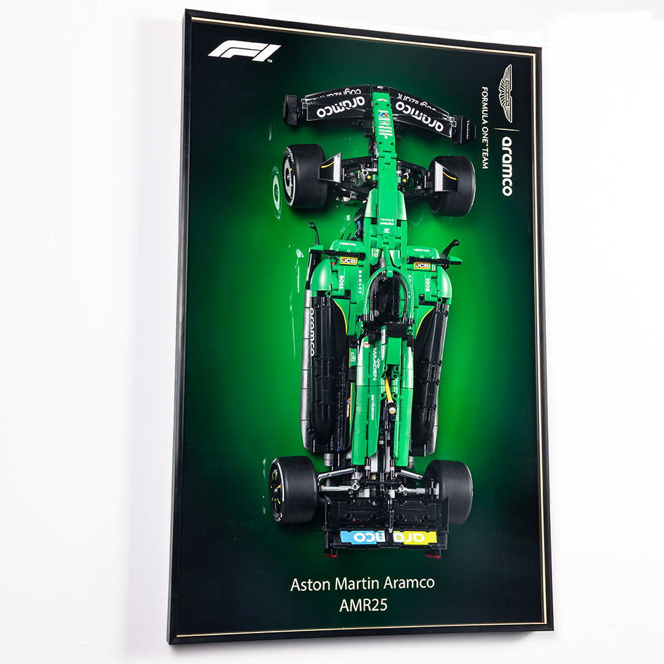Wall Mount Display Frame for Aston Martin Aramco AMR25 F1® Car 42240