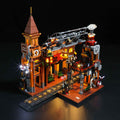 Steampunk Train Station 1843pcs - Happy Brick Land