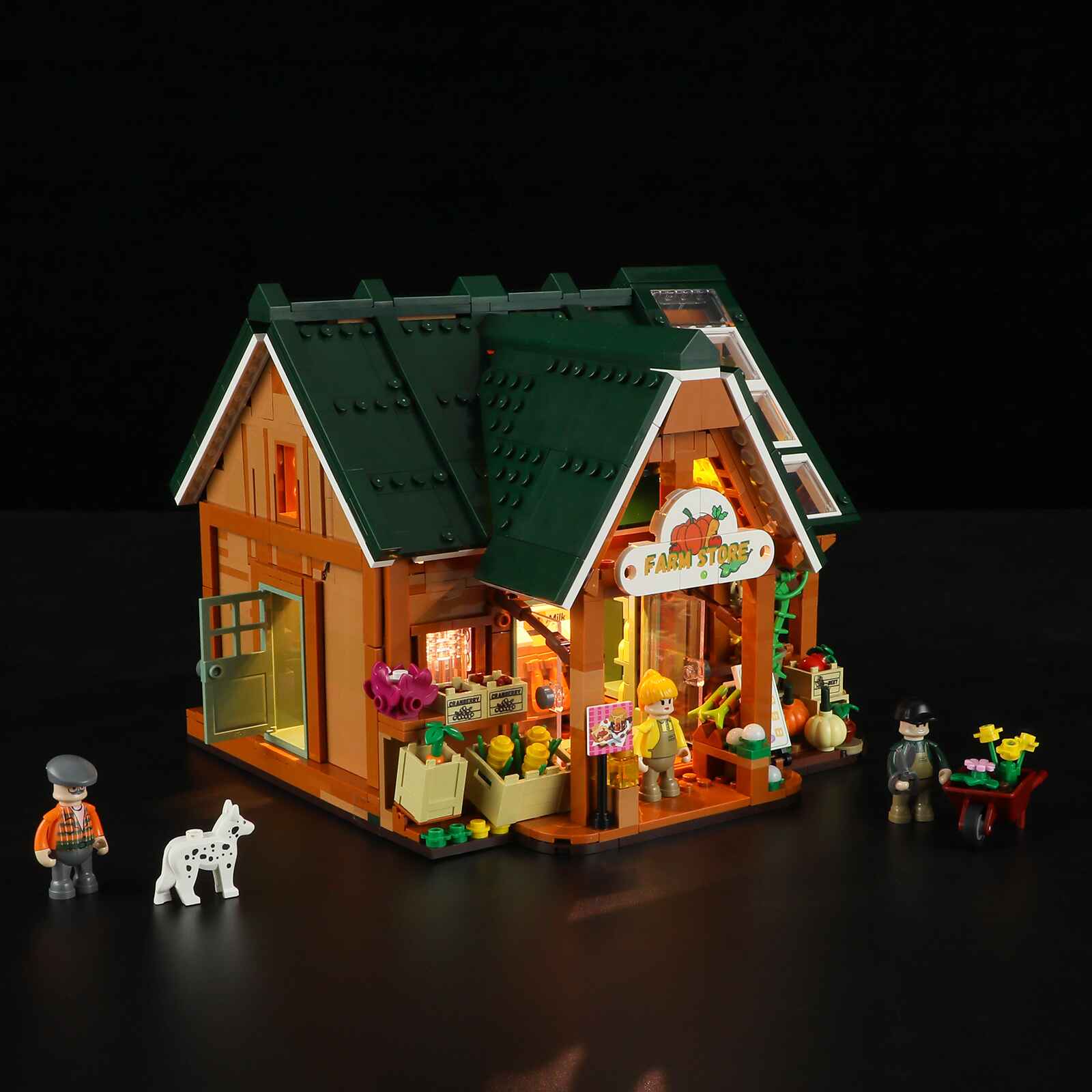 Farm Store 1523PCS - Happy Brick Land 