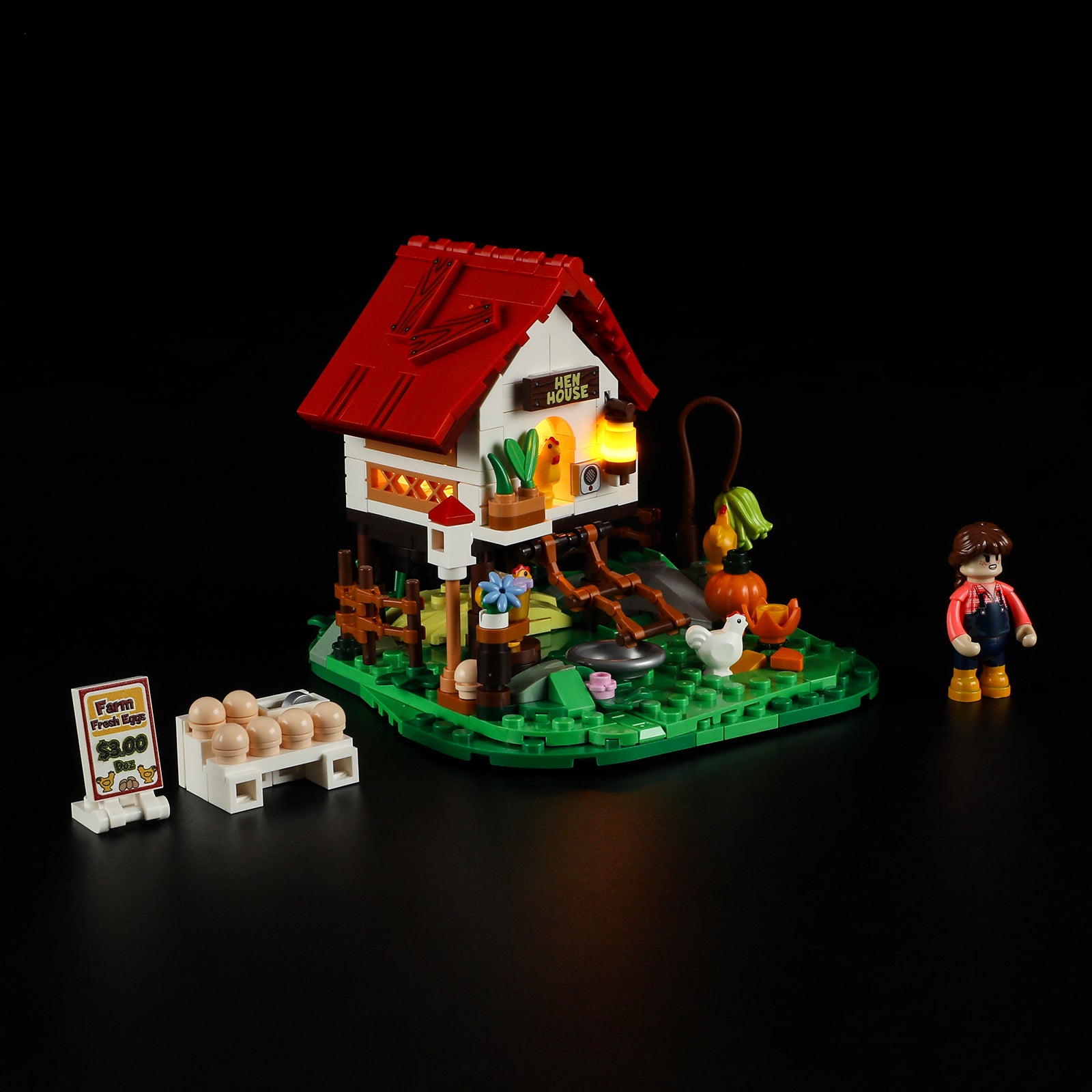 The Hen House 323PCS - Happy Brick Land 