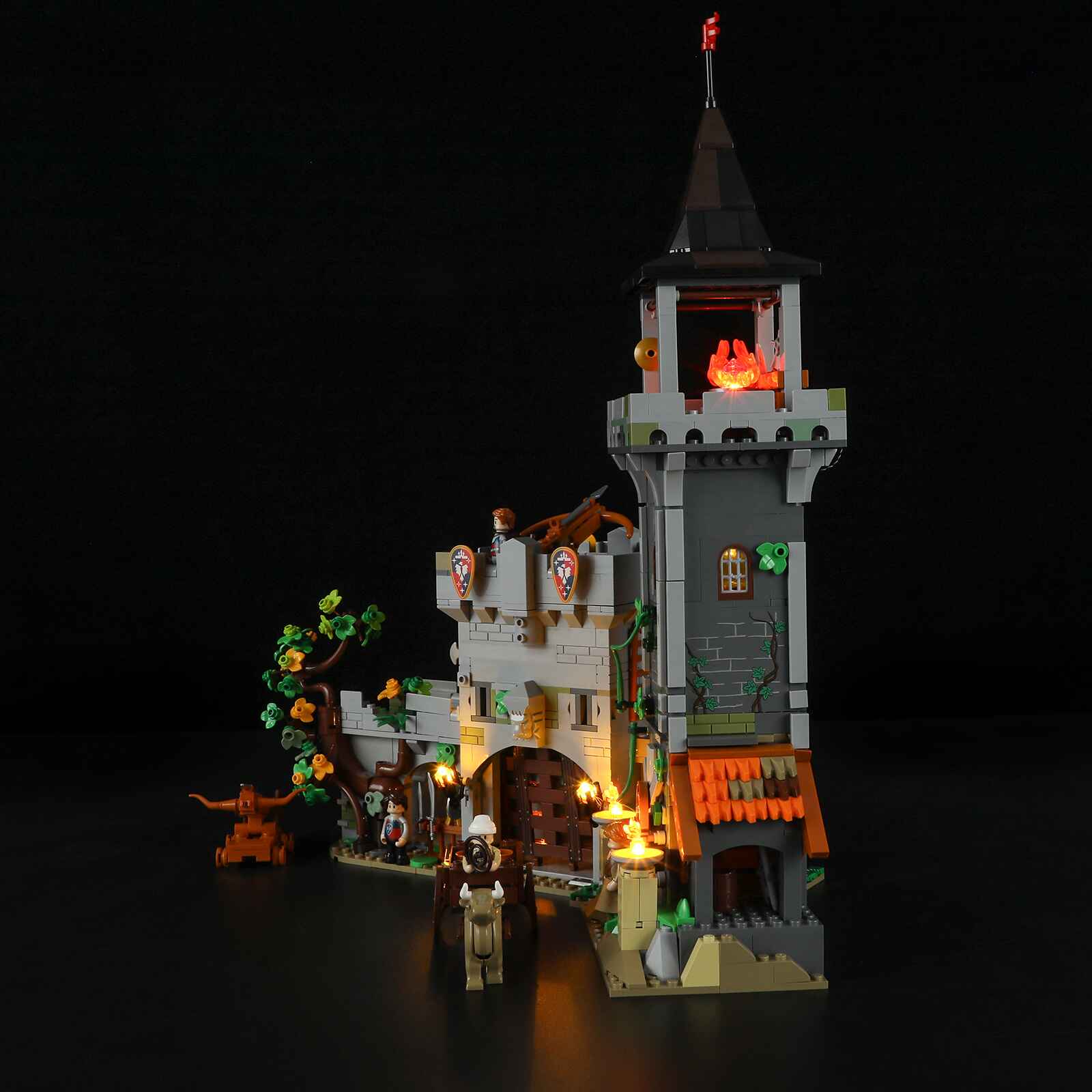 Medieval Watchtower 1625PCS - Happy Brick Land 
