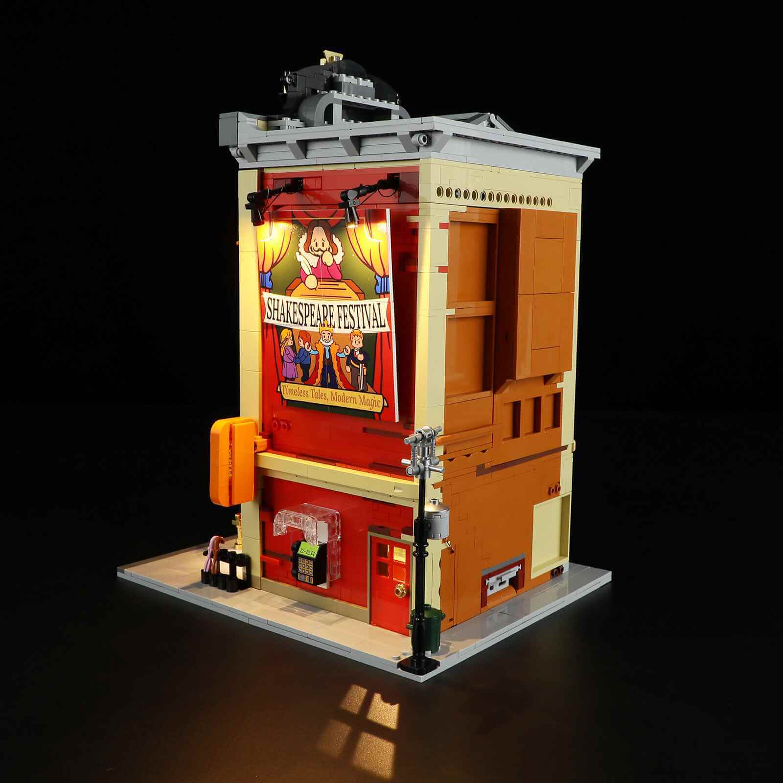 Balcony Theatre 2445PCS - Happy Brick Land
