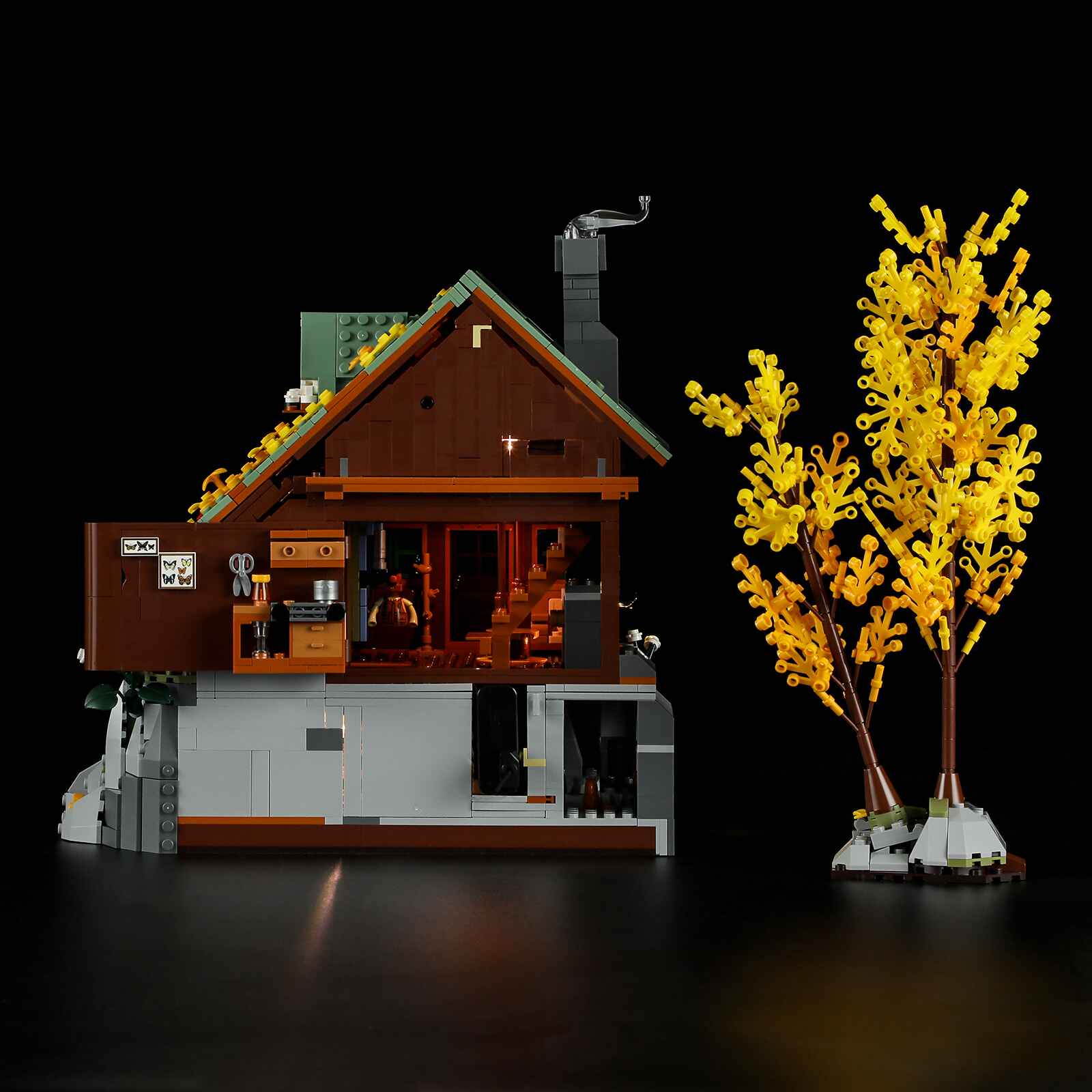 Mountain Cabin 2255PCS - Happy Brick Land 