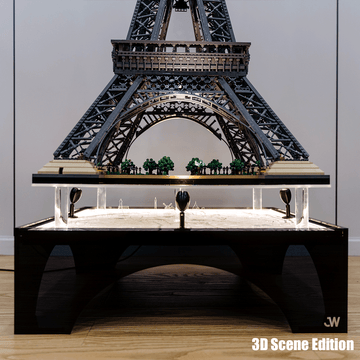 LED Display Base for Eiffel Tower 10307 | Happy Brick Land