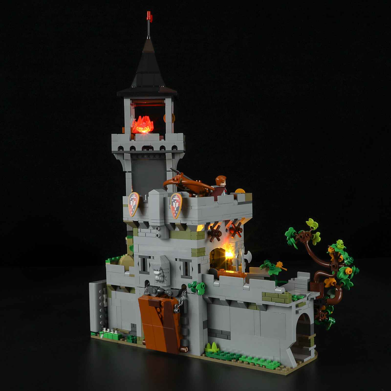 Medieval Watchtower 1625PCS - Happy Brick Land 