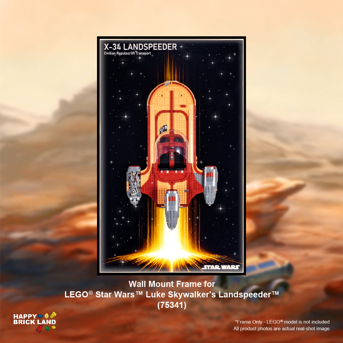 Wall Frame - Star Wars™ – Happy Brick Land