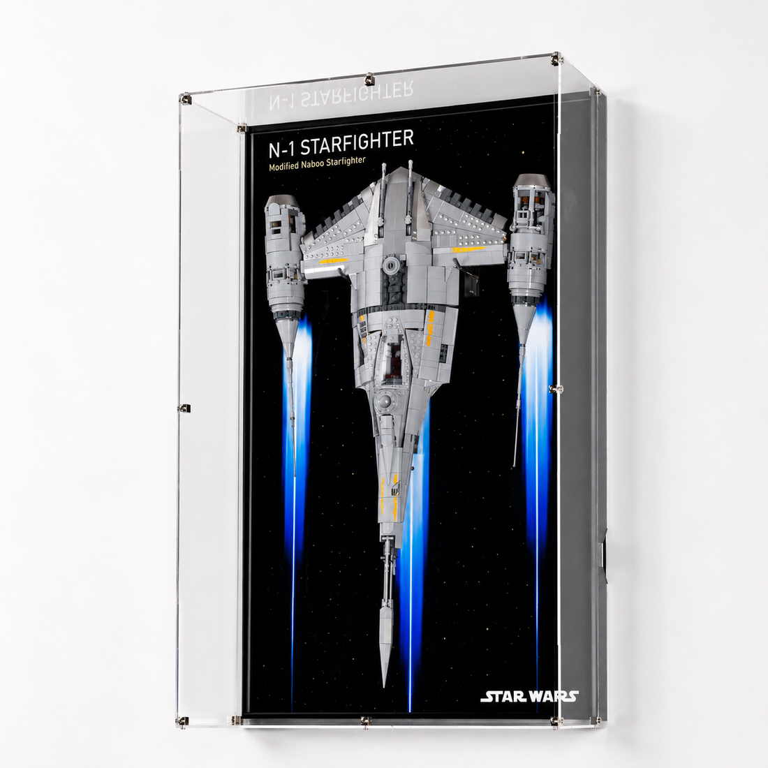 Wall Mount Frame for The Mandalorian's N-1 Starfighter™ 75442