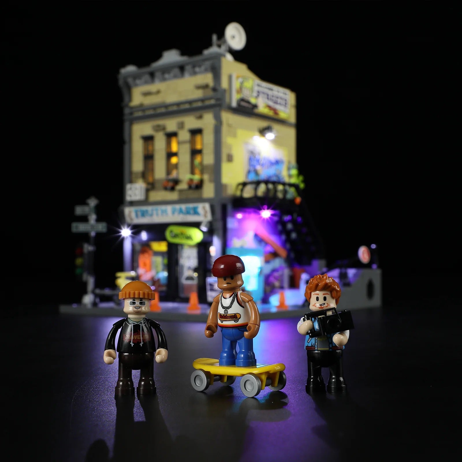 Skate Shop 1573PCS - Happy Brick Land 