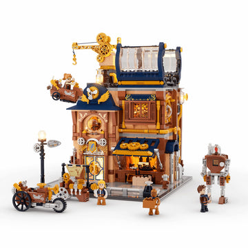 Steampunk Mechanical Workshop 2006PCS
