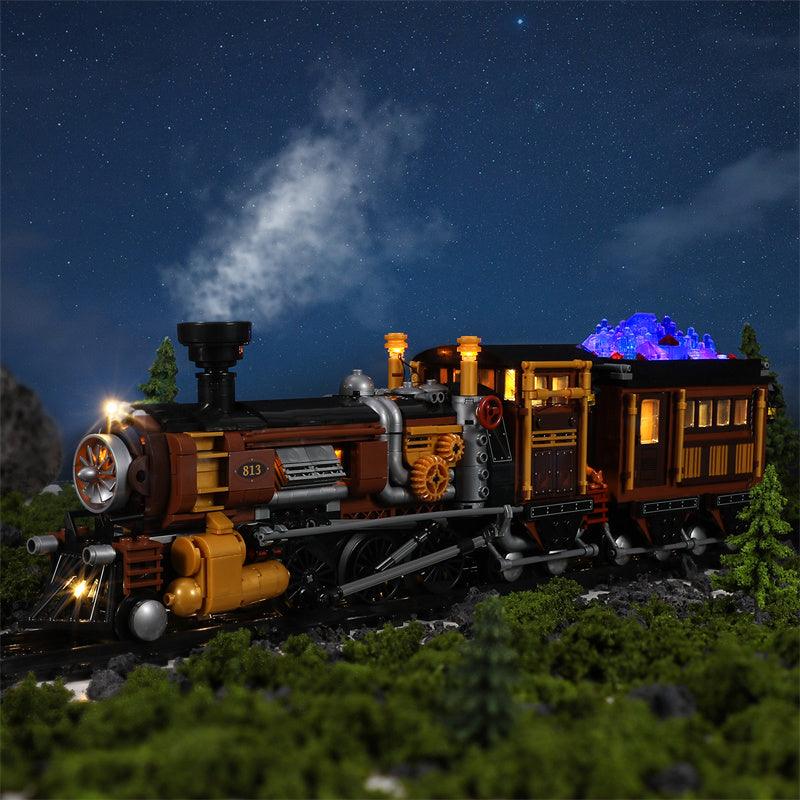 Steampunk Ore Train 1056pcs - Happy Brick Land
