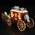 Western Stagecoach 293PCS - Happy Brick Land