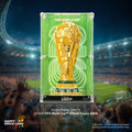 Acrylic display case for FIFA World Cup Official Trophy 43020 against a stadium background