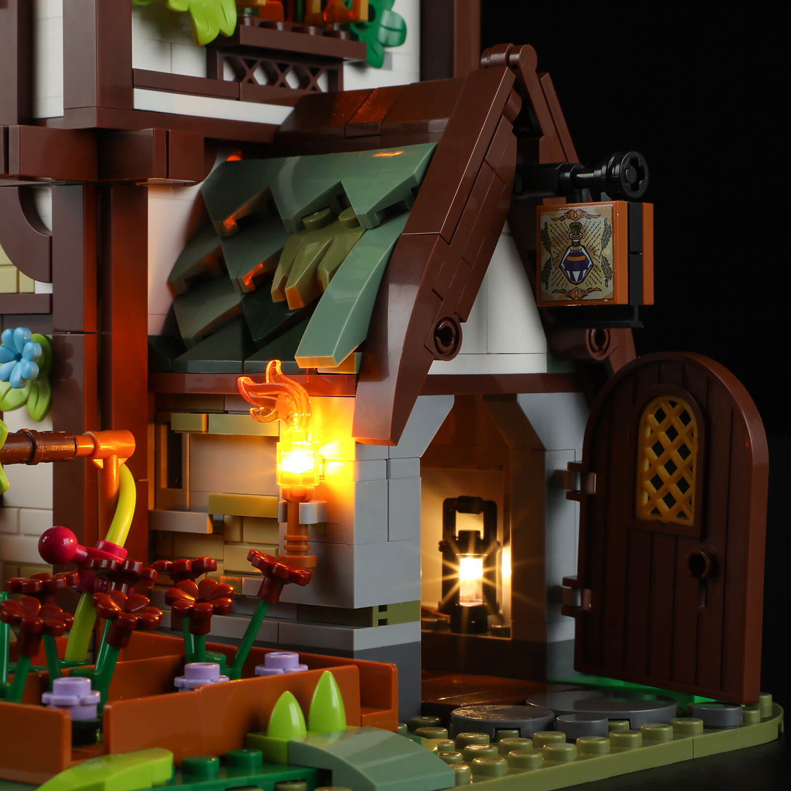 Medieval Apothecary Shop 1470pcs - Happy Brick Land