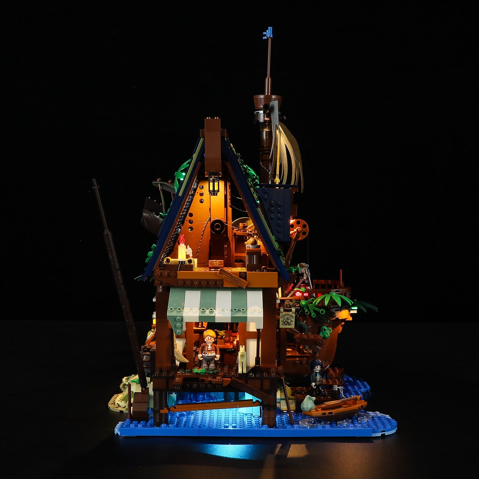 Medieval Pier Inn 2143pcs - Happy Brick Land