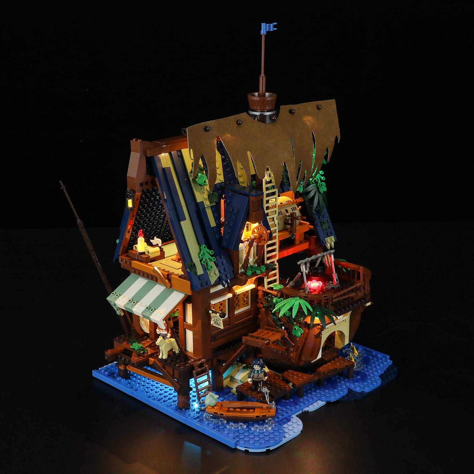 Medieval Pier Inn 2143pcs - Happy Brick Land