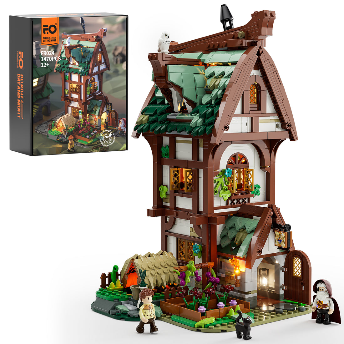Medieval Apothecary Shop 1470pcs - Happy Brick Land