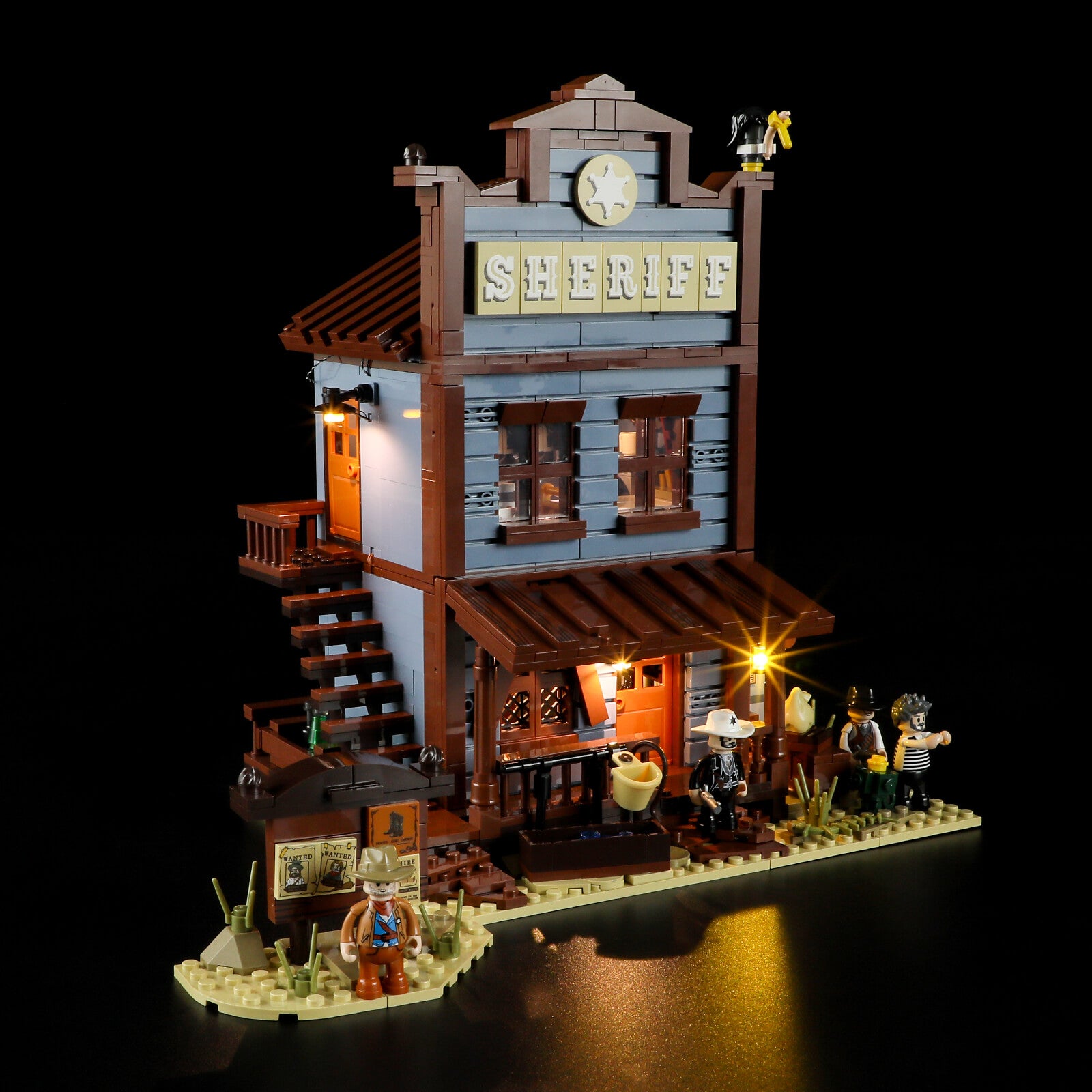 Sheriff's Office 1240pcs - Happy Brick Land