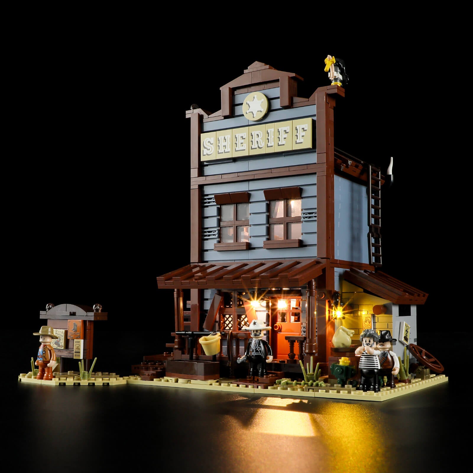 Sheriff's Office 1240pcs - Happy Brick Land