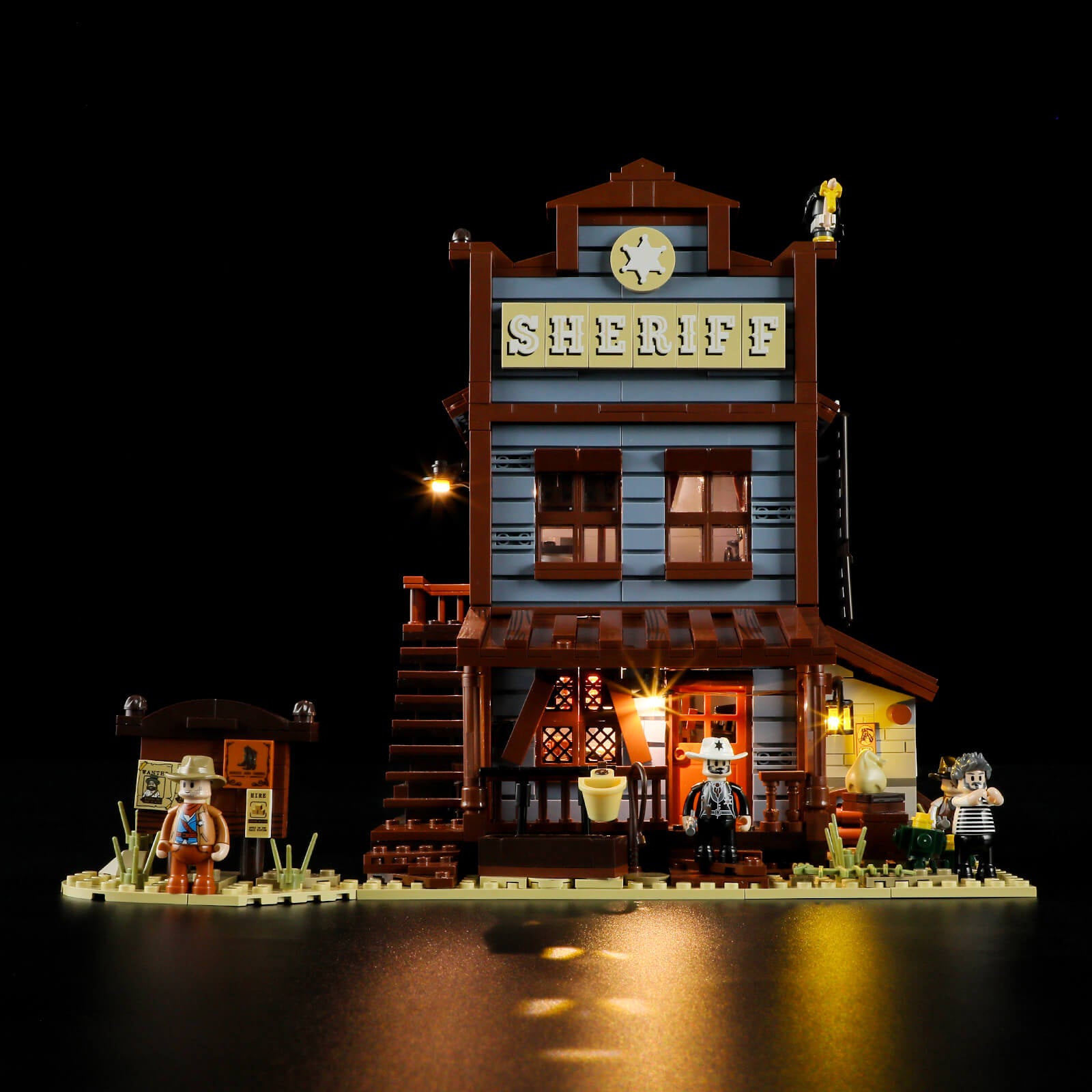 Sheriff's Office 1240pcs - Happy Brick Land