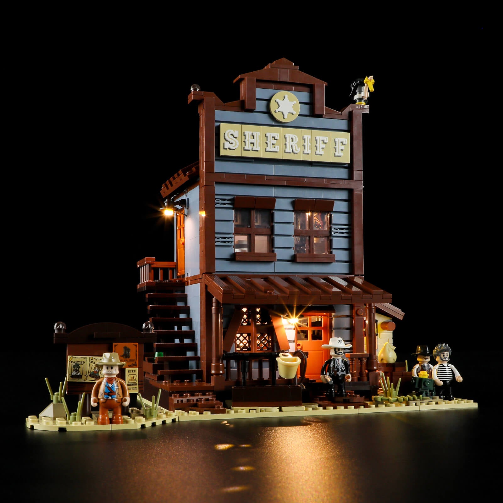 Sheriff's Office 1240pcs - Happy Brick Land