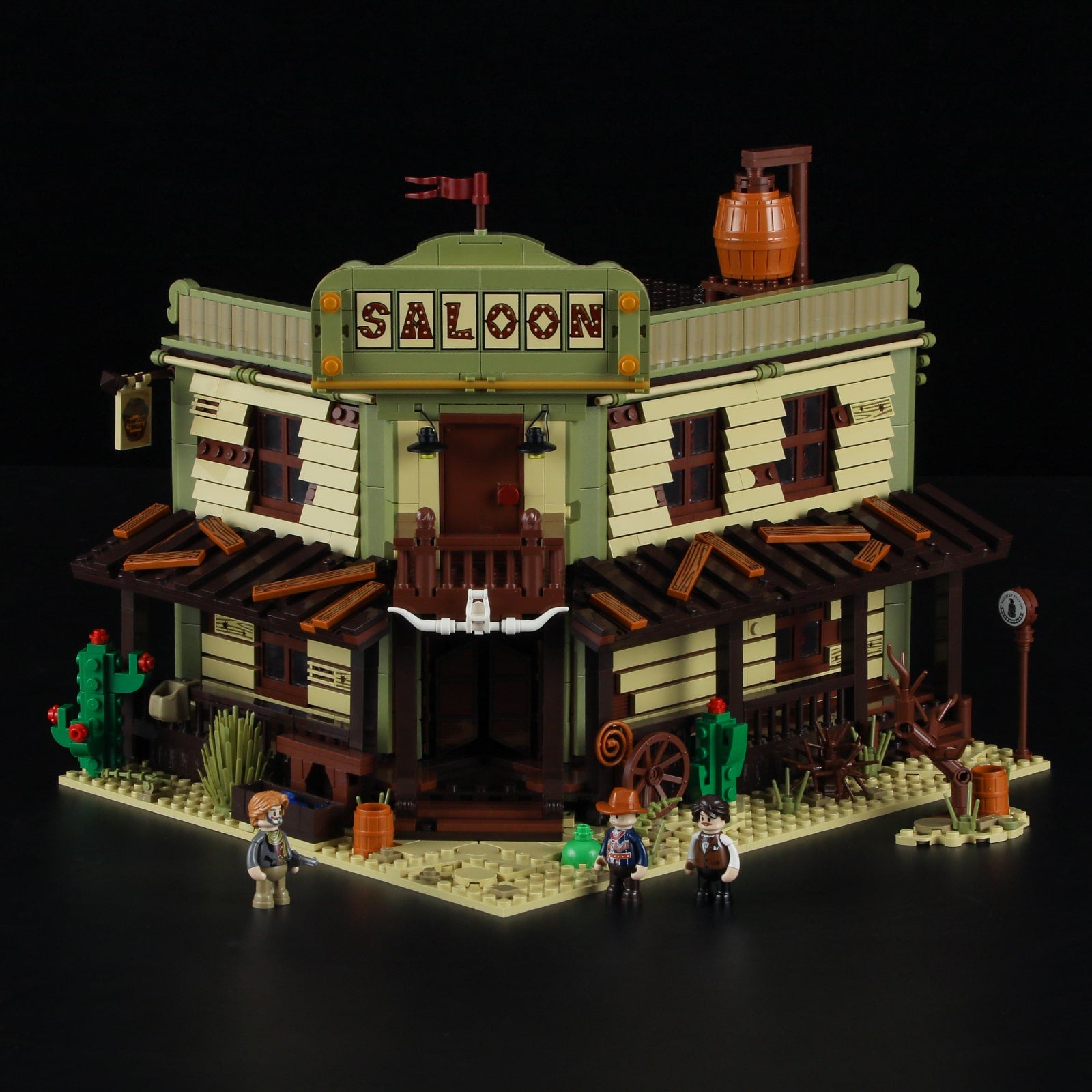Western Saloon 2026pcs - Happy Brick Land
