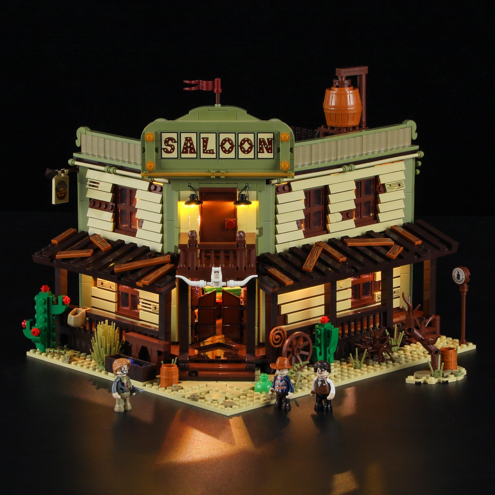 Western Saloon 2026pcs - Happy Brick Land