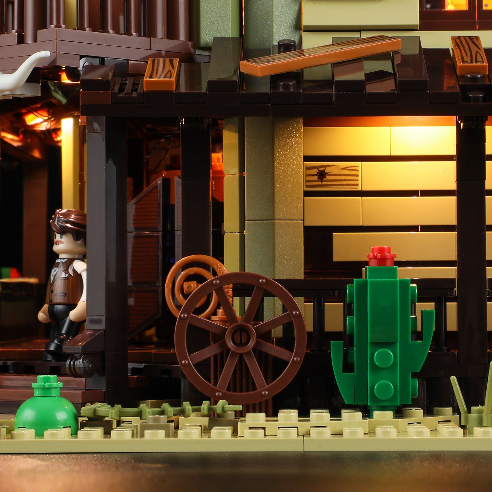 Western Saloon 2026pcs - Happy Brick Land