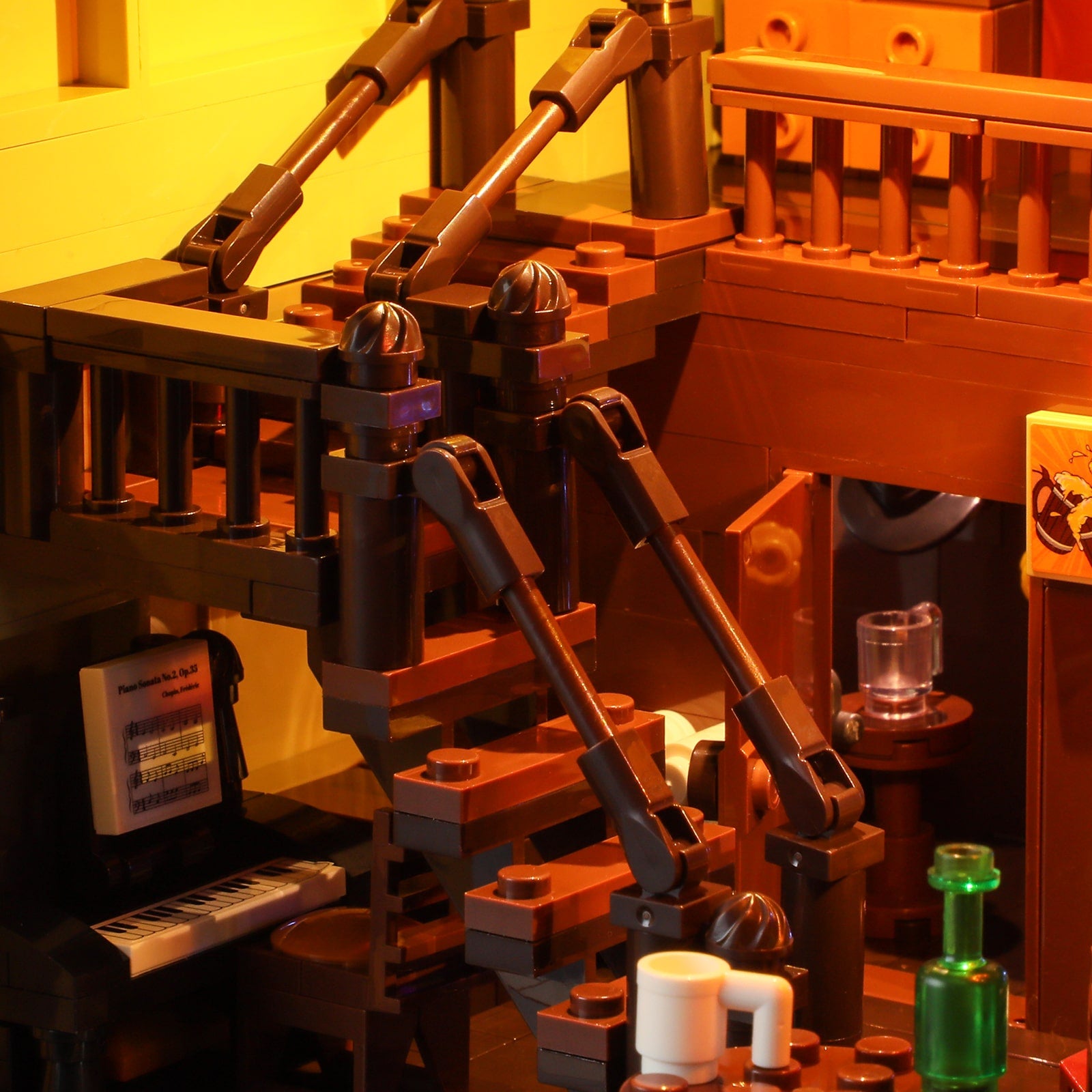 Western Saloon 2026pcs - Happy Brick Land