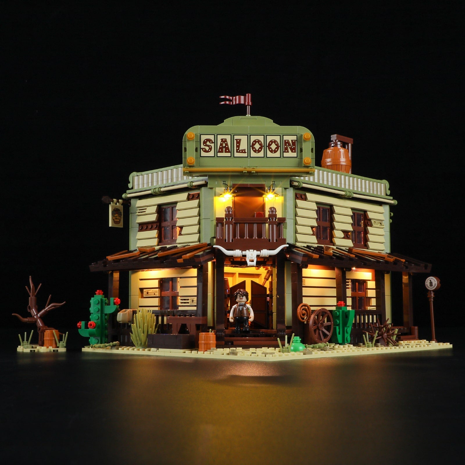 Western Saloon 2026pcs - Happy Brick Land