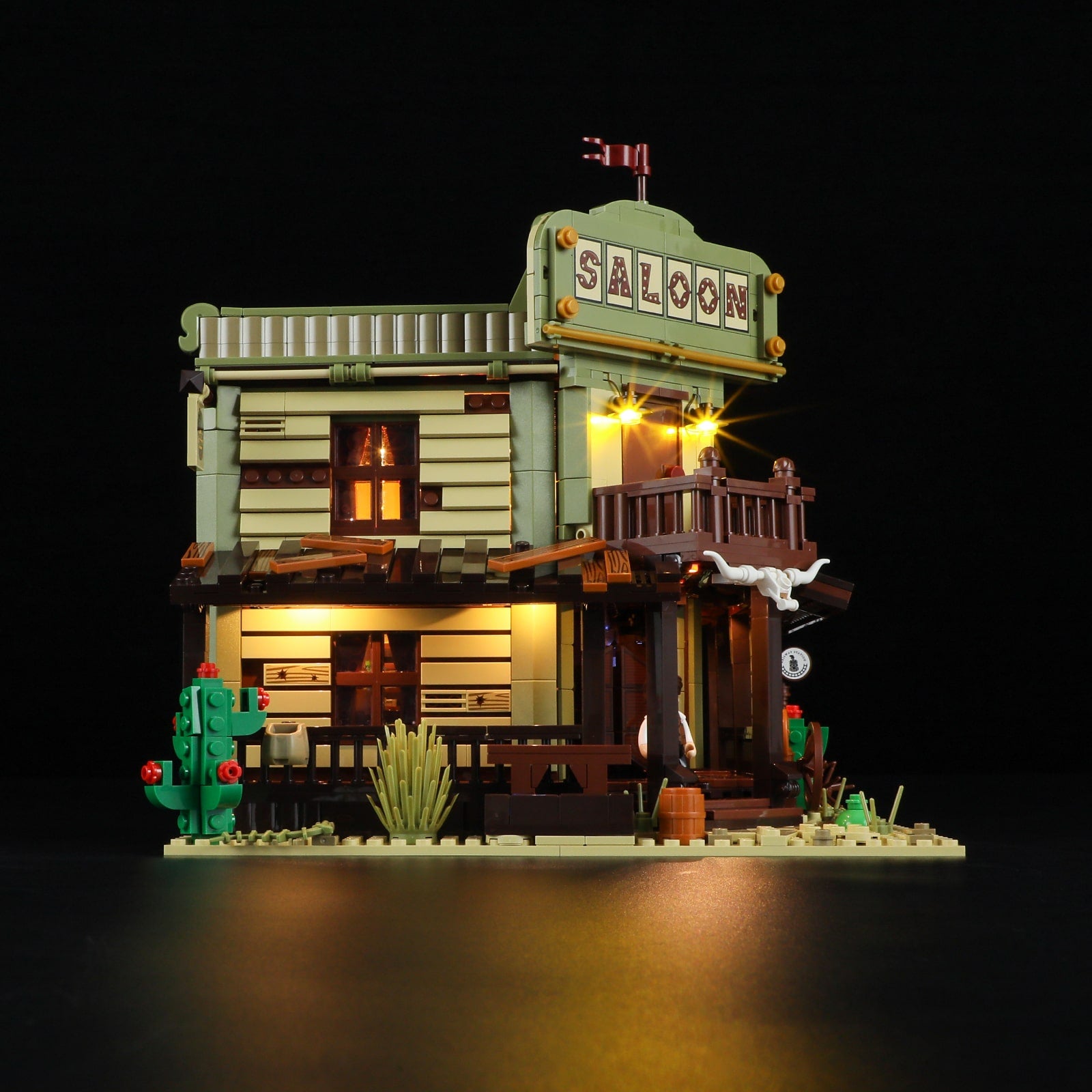 Western Saloon 2026pcs - Happy Brick Land