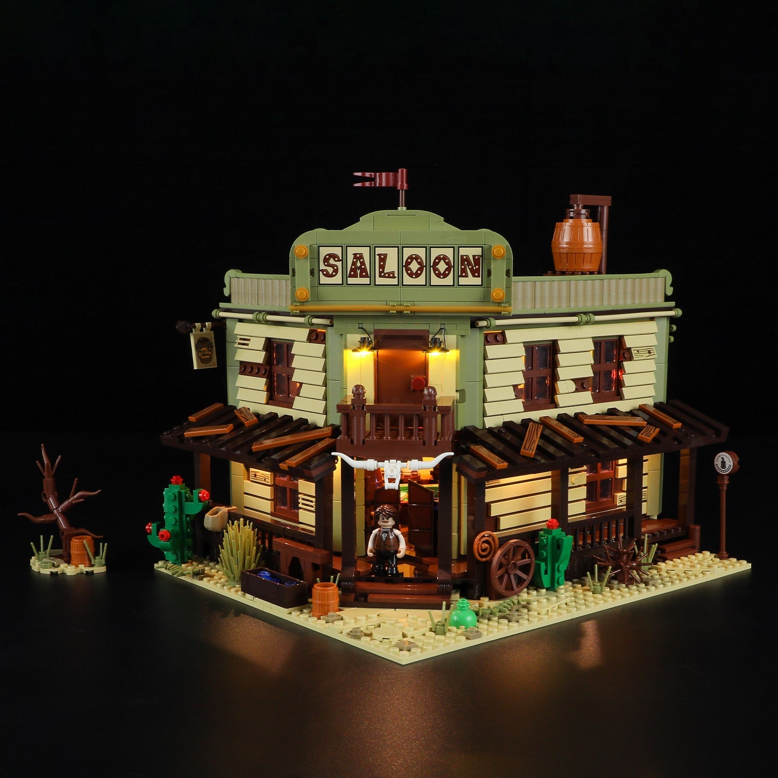 Western Saloon 2026pcs - Happy Brick Land