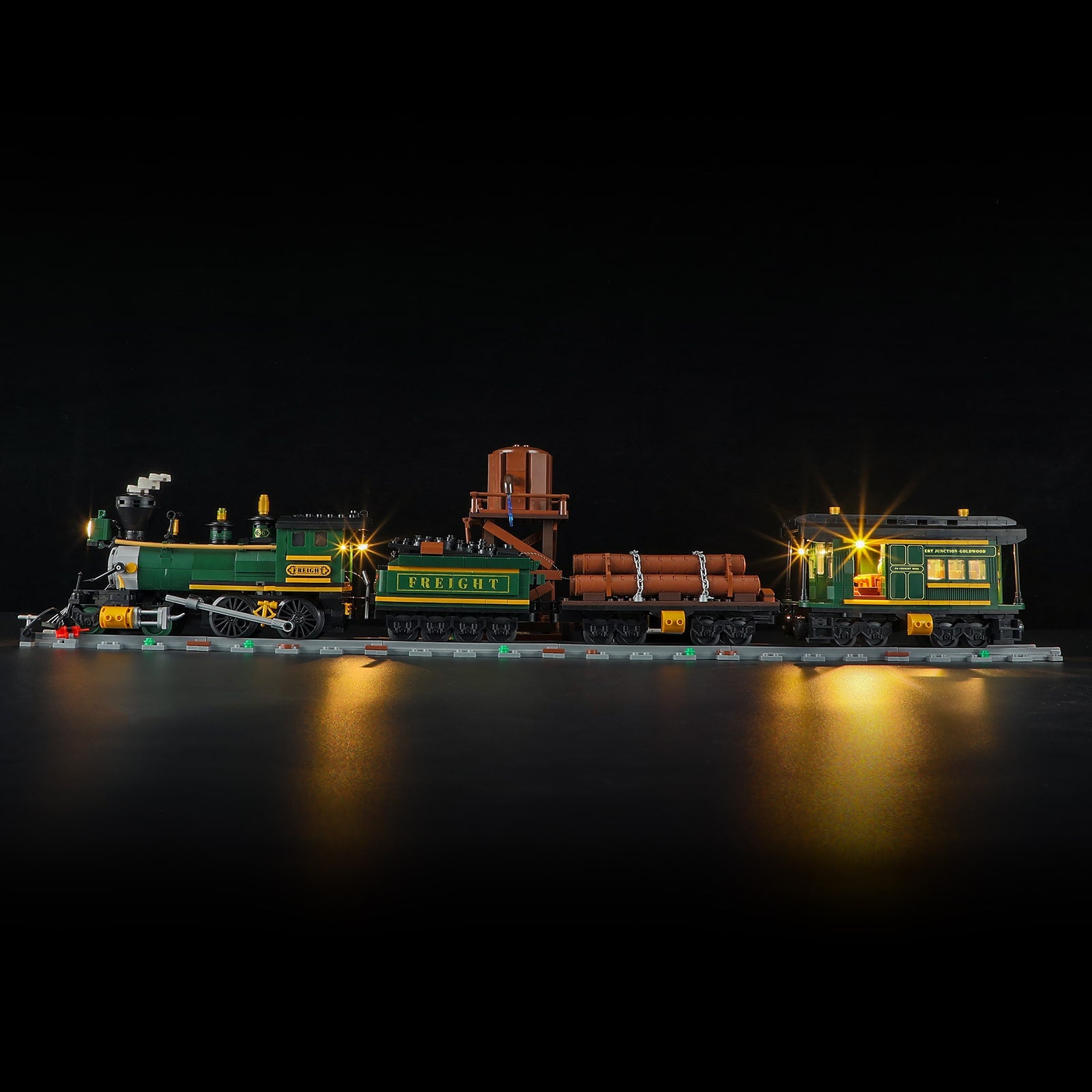 Western Freight Train 1524pcs - Happy Brick Land