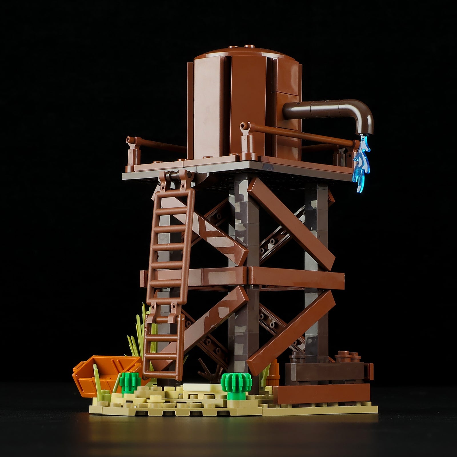 Western Freight Train 1524pcs - Happy Brick Land