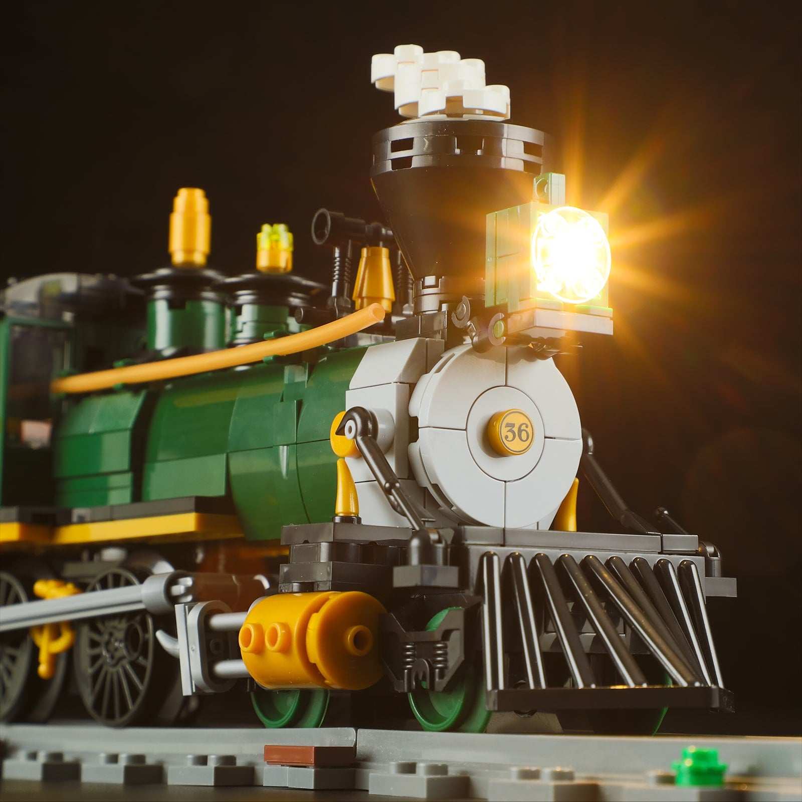 Western Freight Train 1524pcs - Happy Brick Land