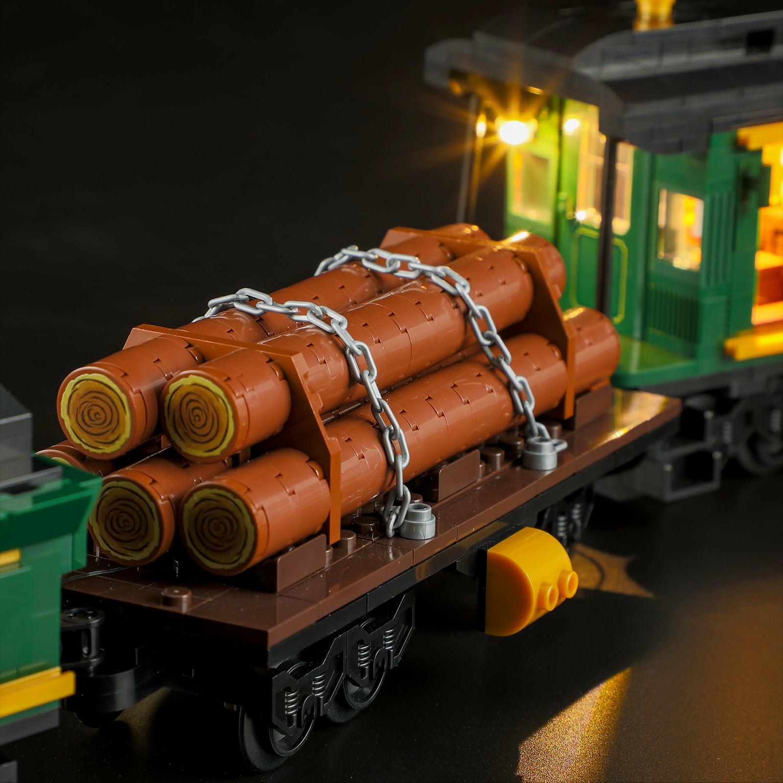 Western Freight Train 1524pcs - Happy Brick Land