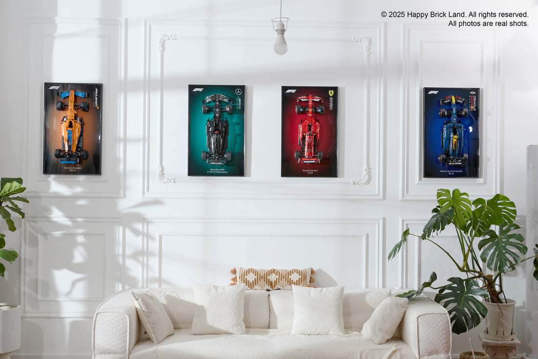 Wall Mount Display Frame for Formula 1 Racing Car Model SF-24 42207 ...