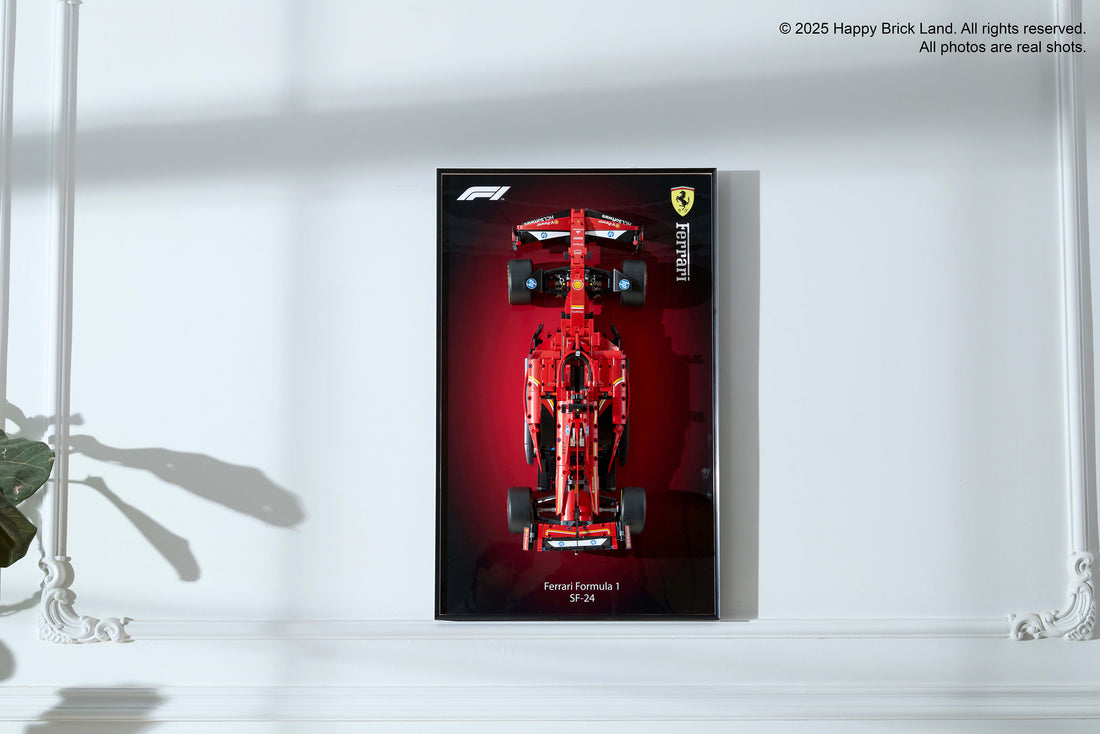 Wall Mount Display Frame for Formula 1 Racing Car Model SF-24 42207